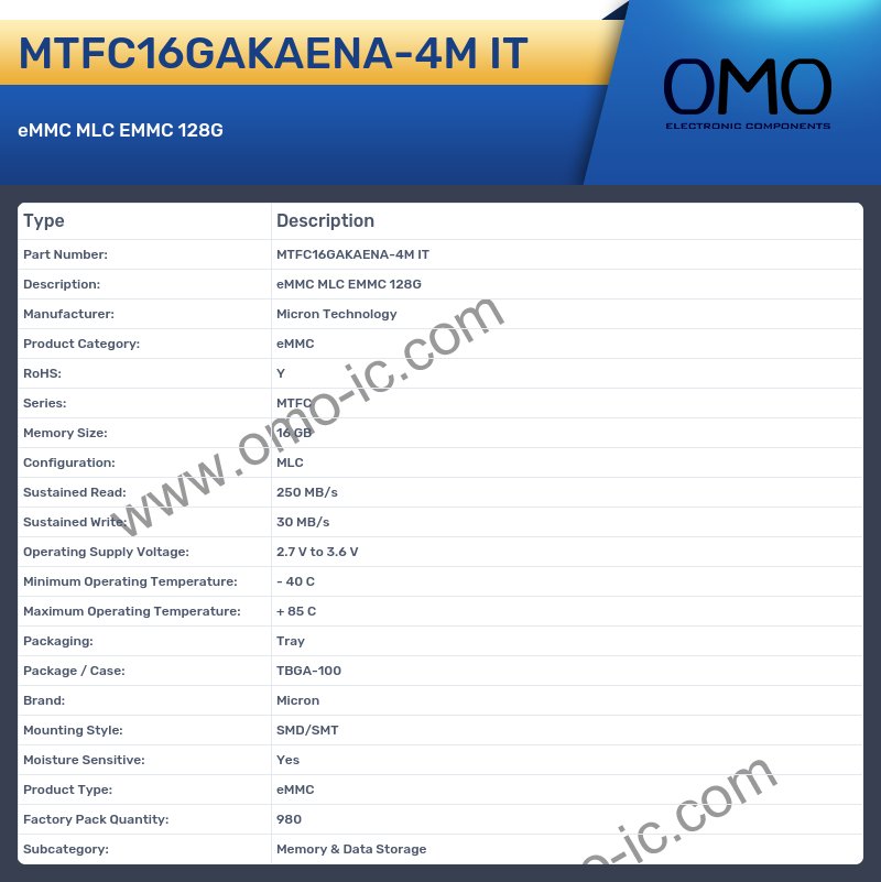 MTFC16GAKAENA-4M IT
