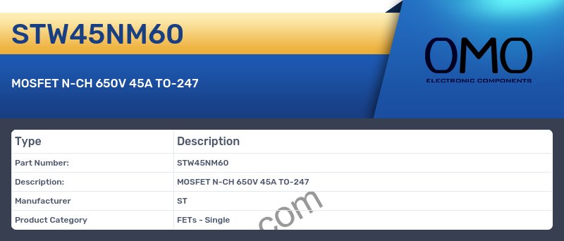 STW45NM60