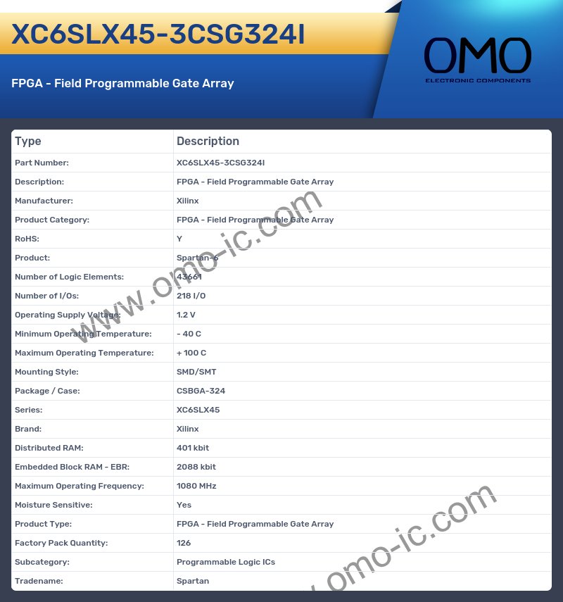 XC6SLX45-3CSG324I
