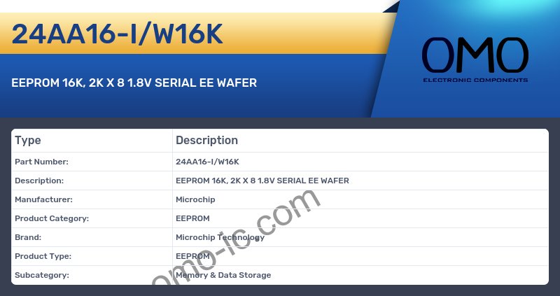 24AA16-I/W16K