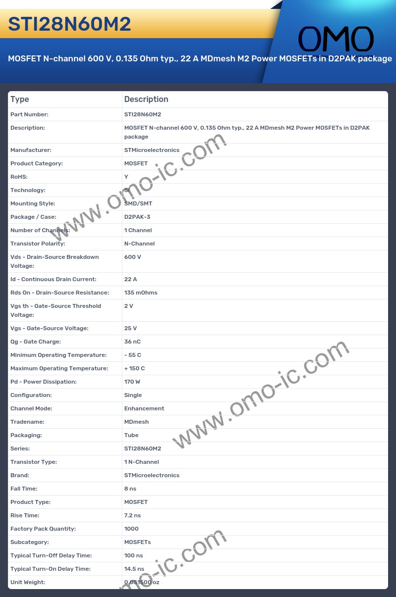 STI28N60M2