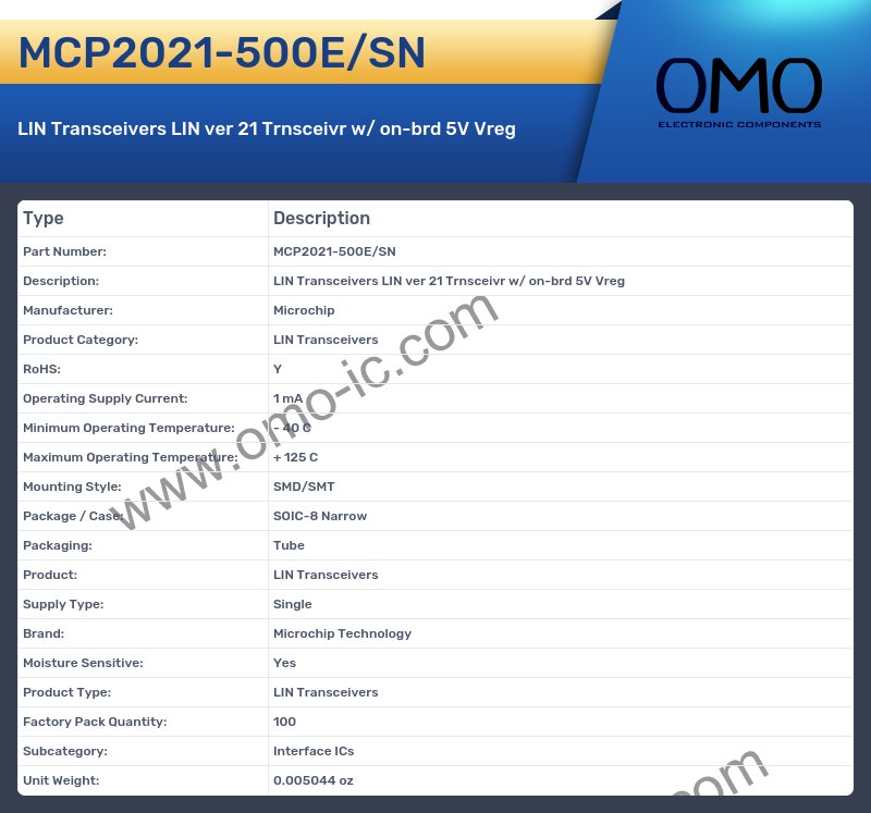 MCP2021-500E/SN