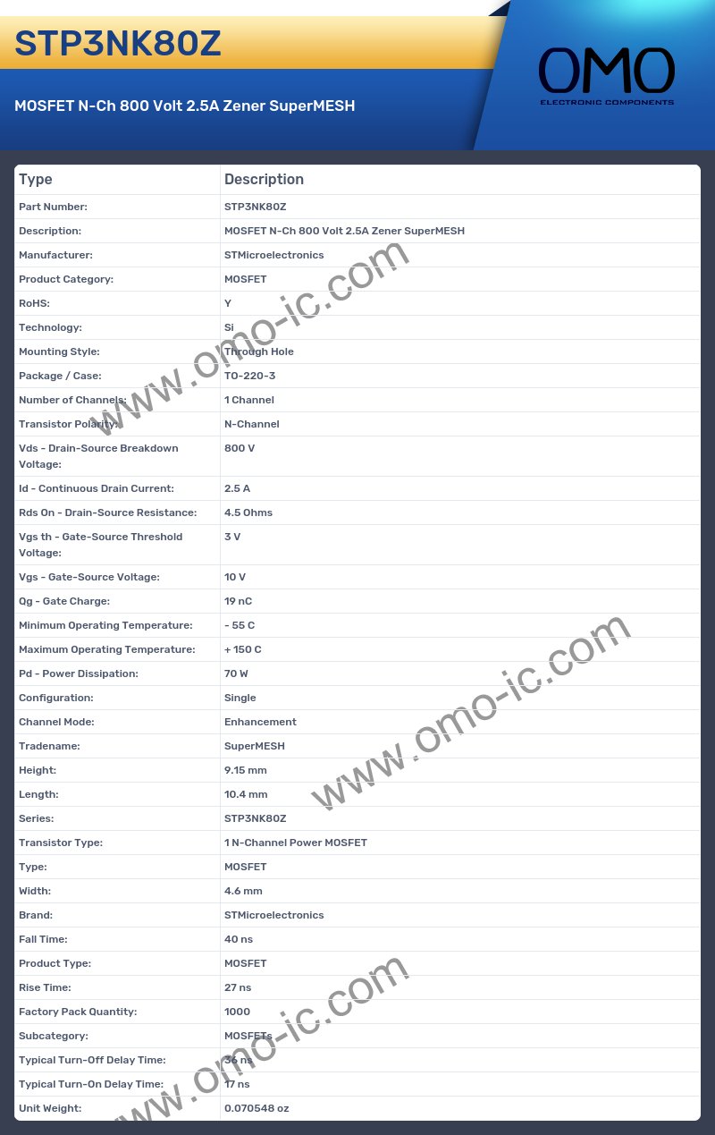 STP3NK80Z