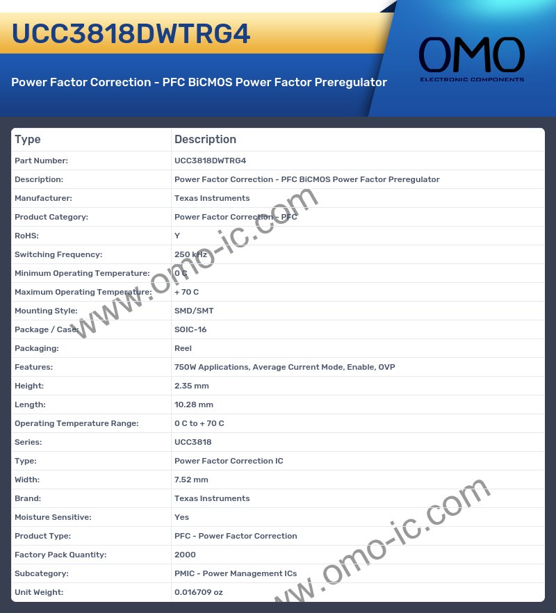 UCC3818DWTRG4