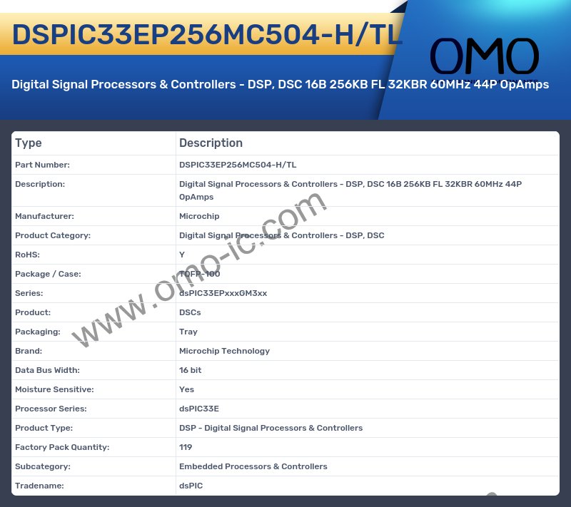 DSPIC33EP256MC504-H/TL