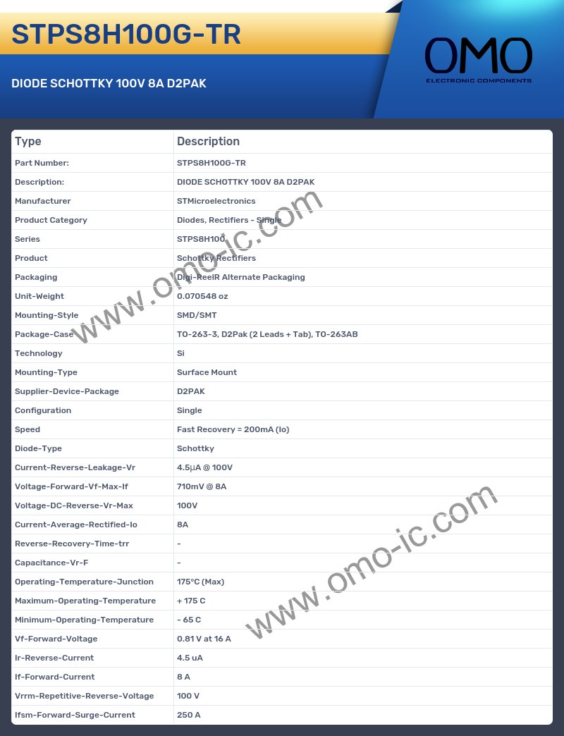 STPS8H100G-TR