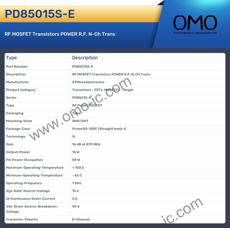 PD85015S-E