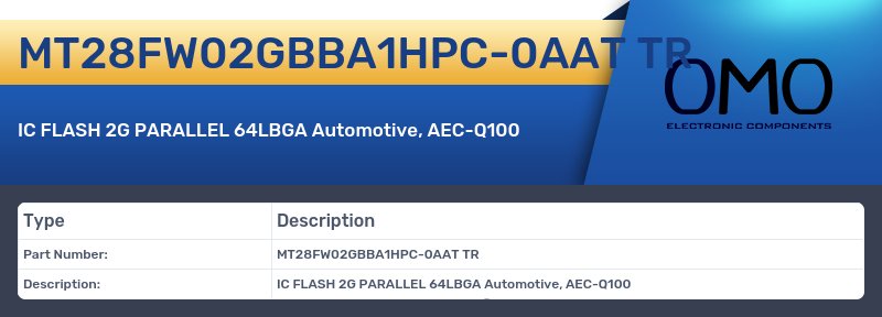 MT28FW02GBBA1HPC-0AAT TR