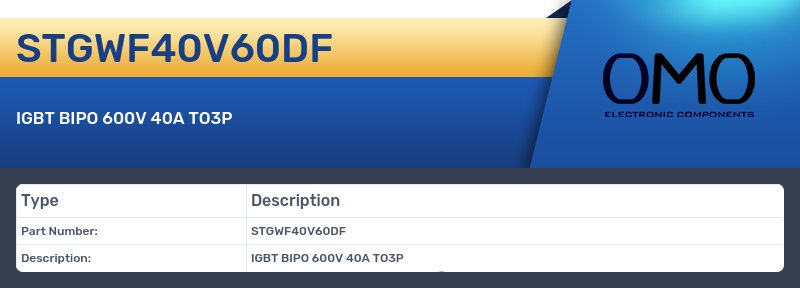 STGWF40V60DF