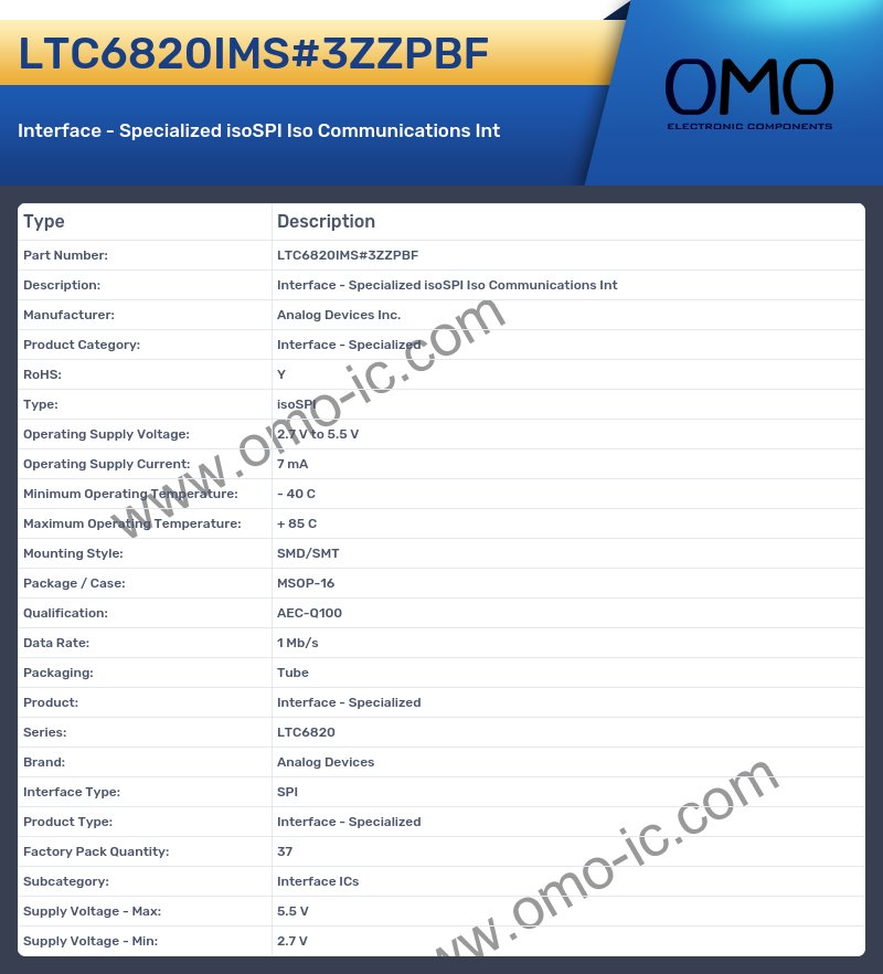LTC6820IMS#3ZZPBF