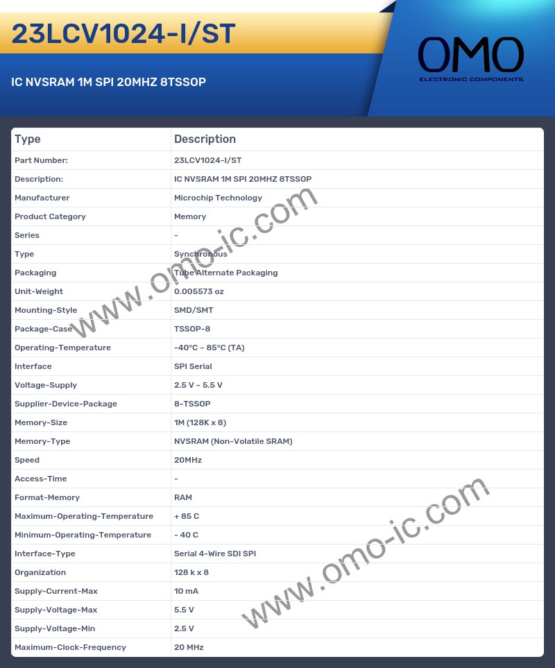 23LCV1024-I/ST