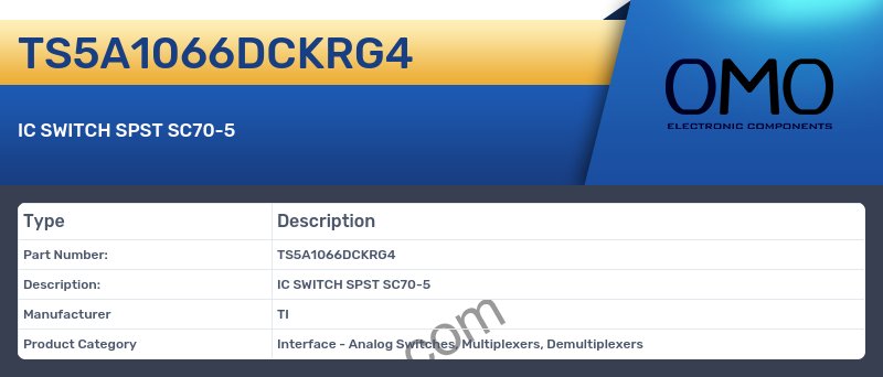 TS5A1066DCKRG4