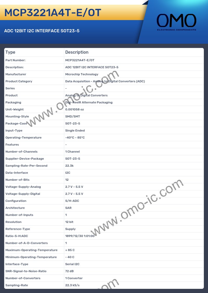 MCP3221A4T-E/OT