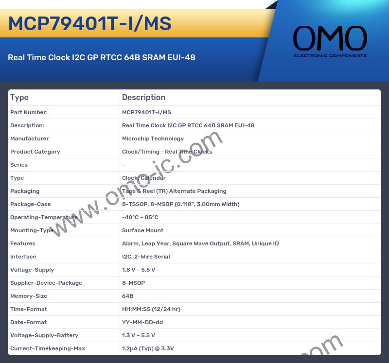 MCP79401T-I/MS