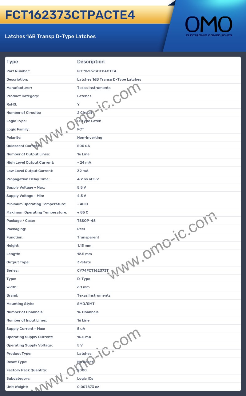 FCT162373CTPACTE4