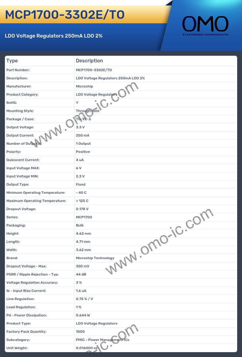 MCP1700-3302E/TO