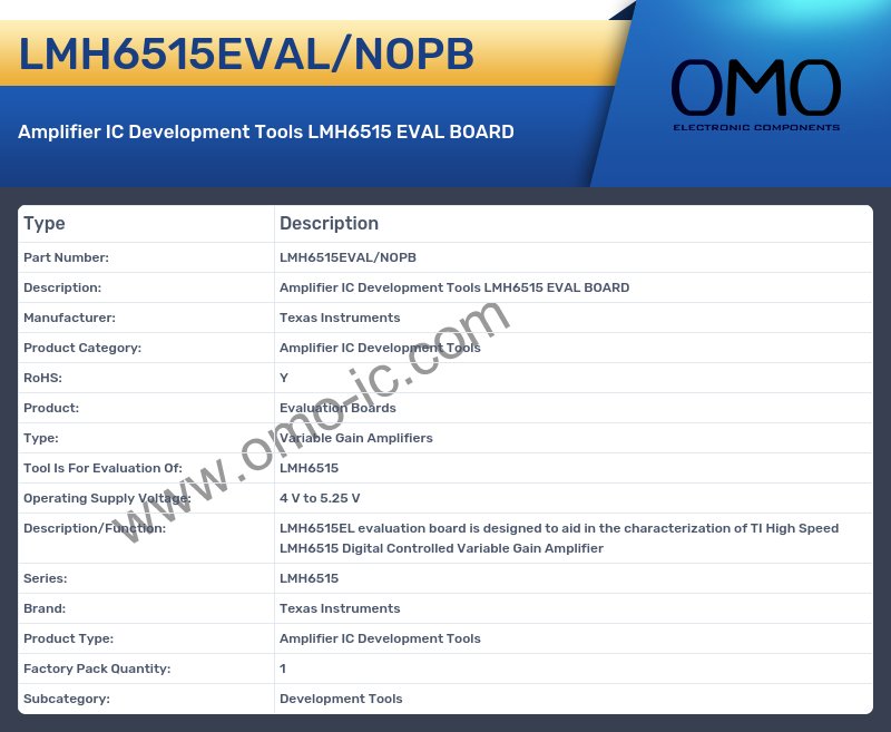 LMH6515EVAL/NOPB