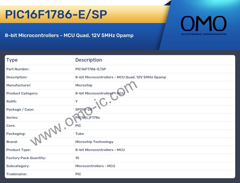 PIC16F1786-E/SP