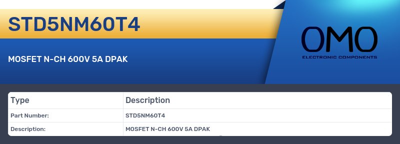 STD5NM60T4