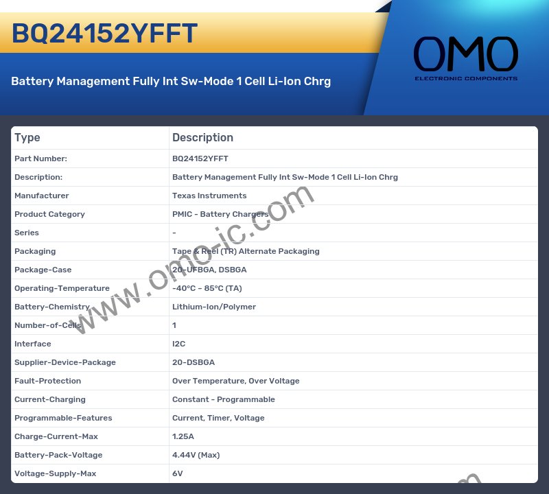 BQ24152YFFT