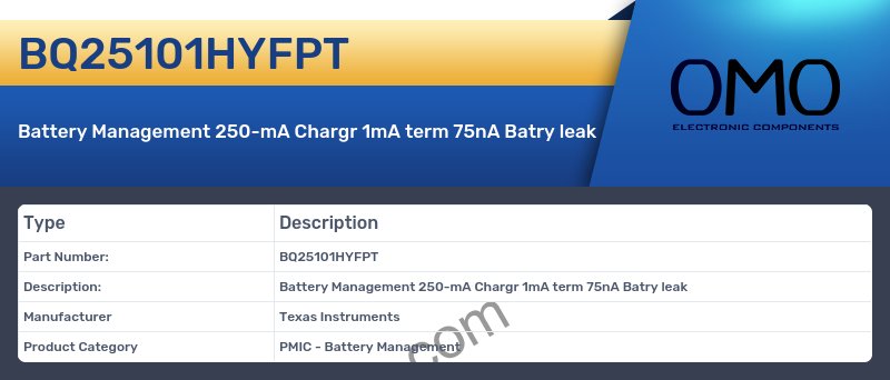BQ25101HYFPT