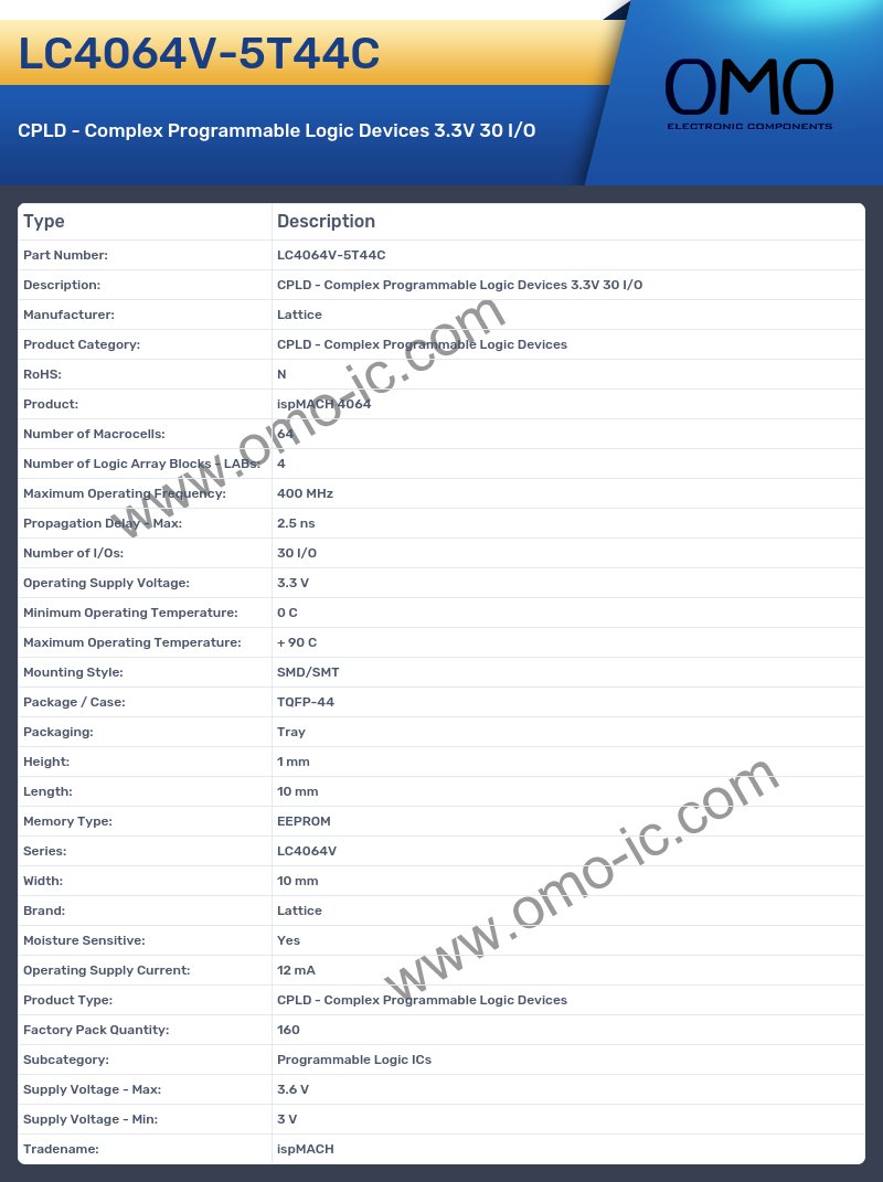 LC4064V-5T44C
