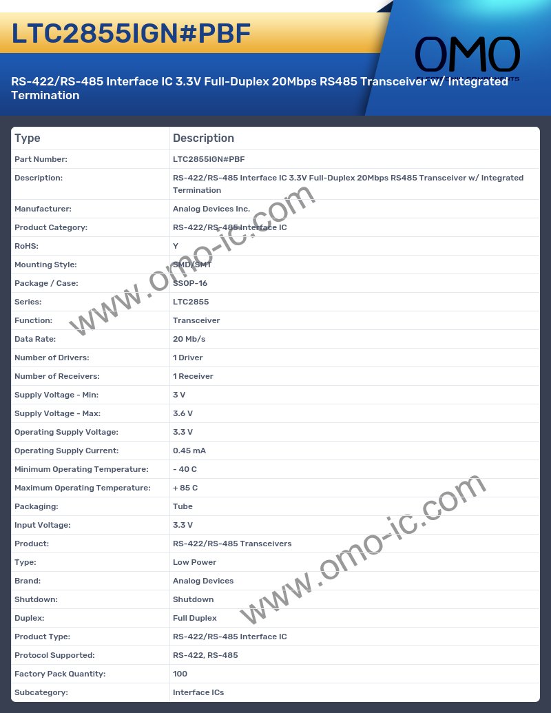 LTC2855IGN#PBF