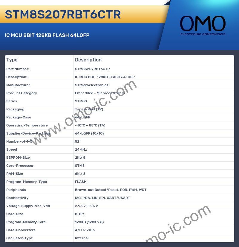 STM8S207RBT6CTR