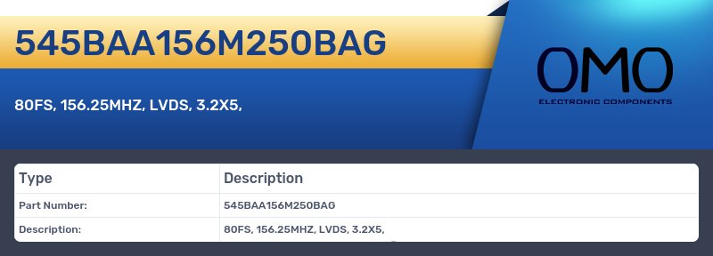 545BAA156M250BAG