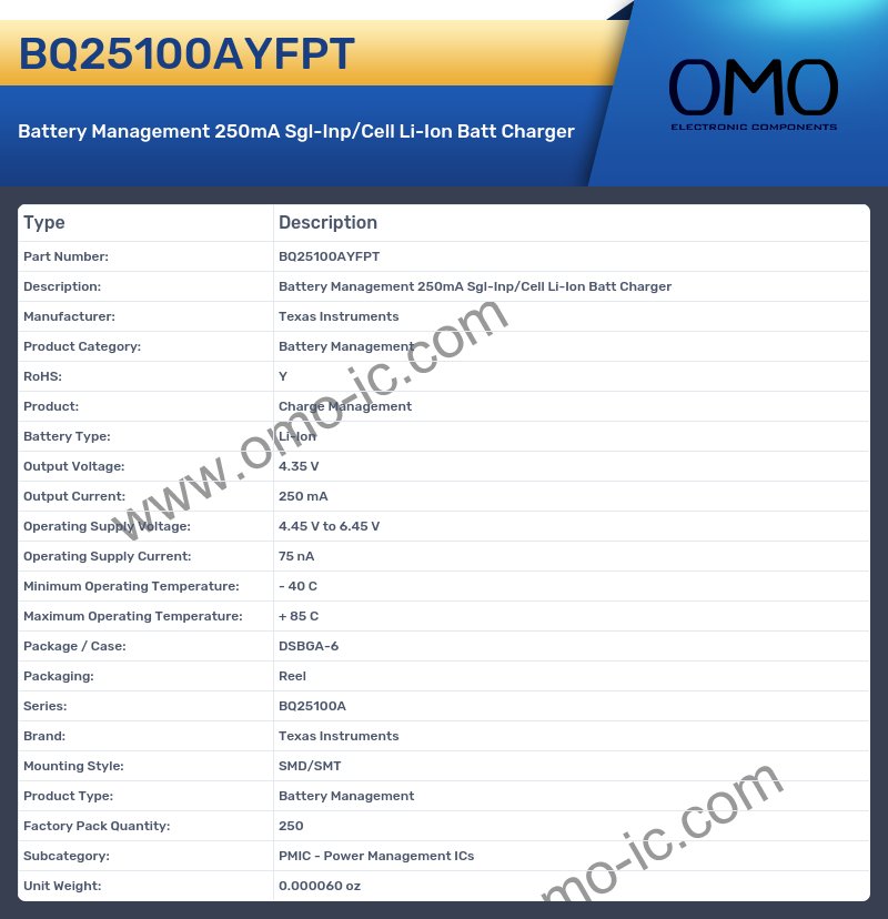 BQ25100AYFPT