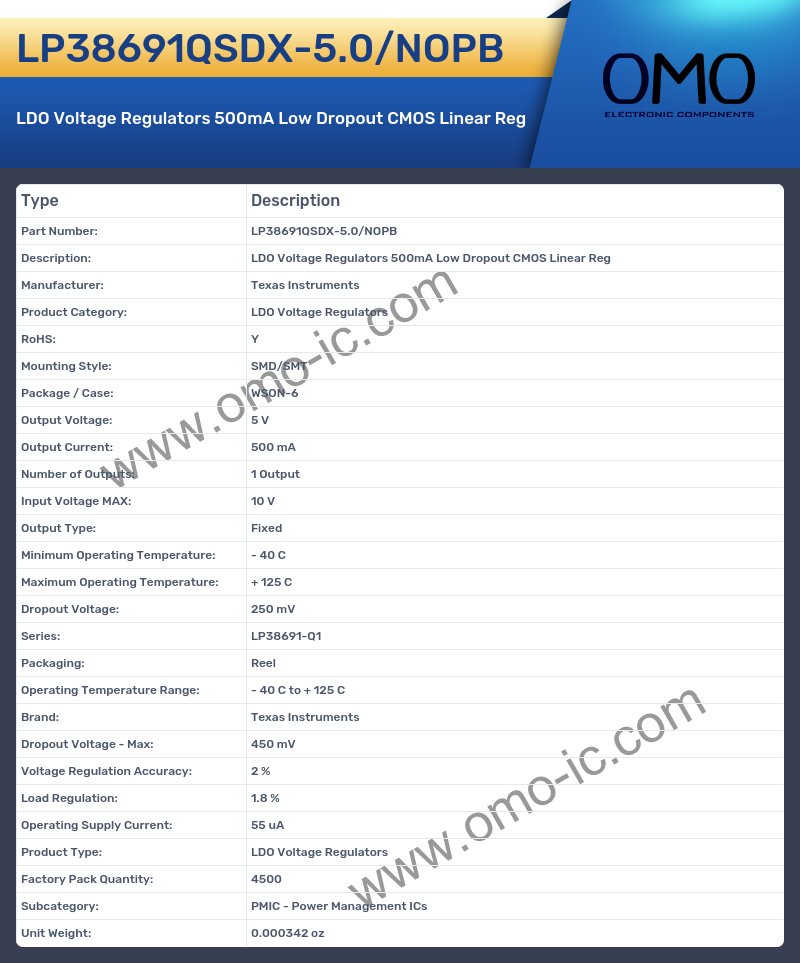 LP38691QSDX-5.0/NOPB