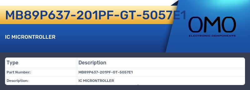 MB89P637-201PF-GT-5057E1