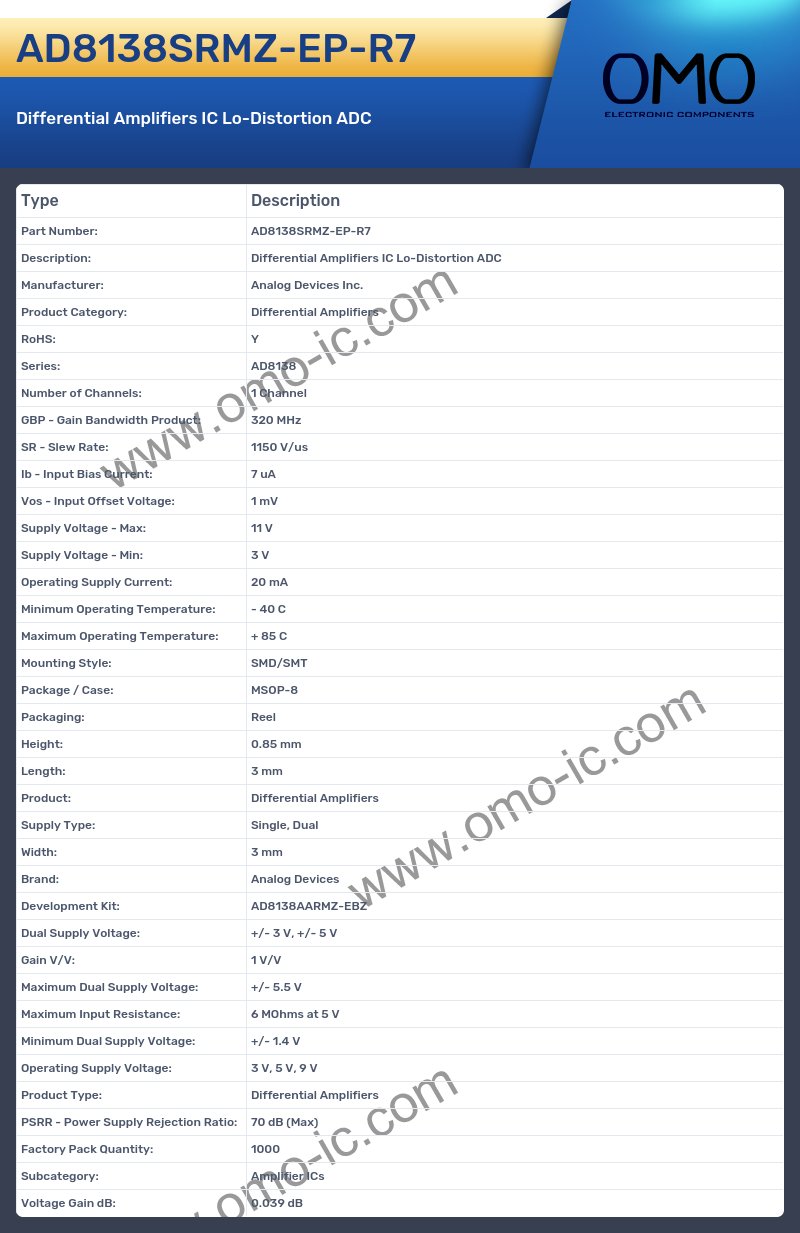 AD8138SRMZ-EP-R7