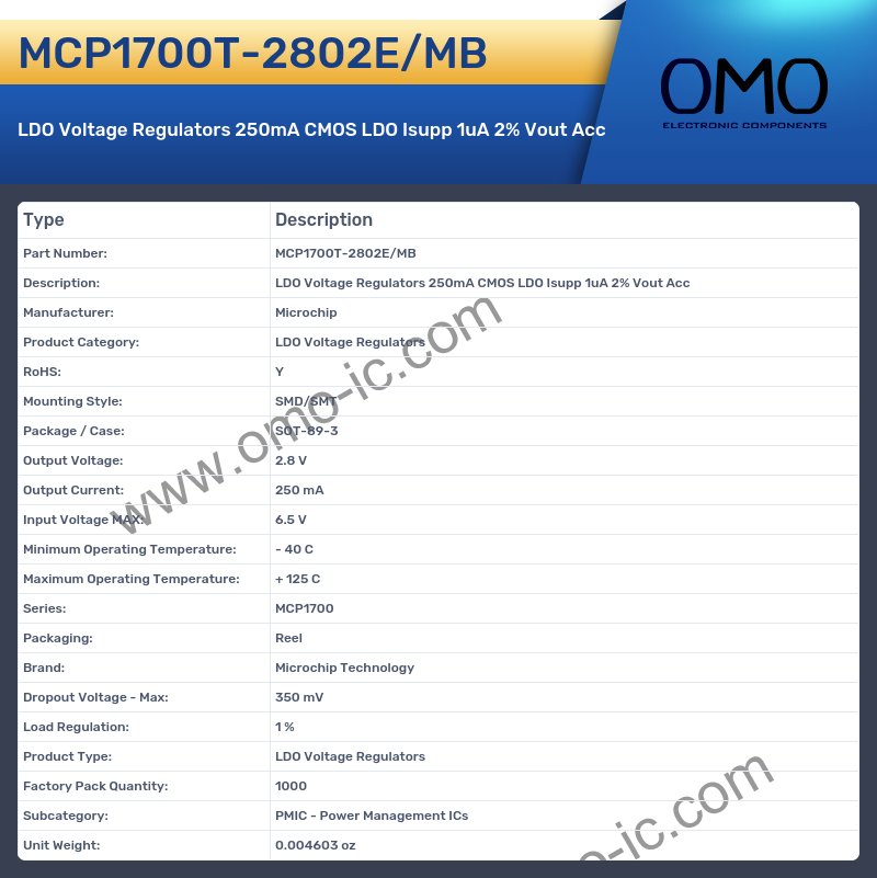 MCP1700T-2802E/MB