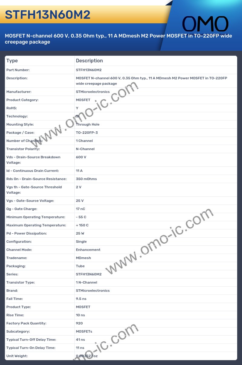 STFH13N60M2