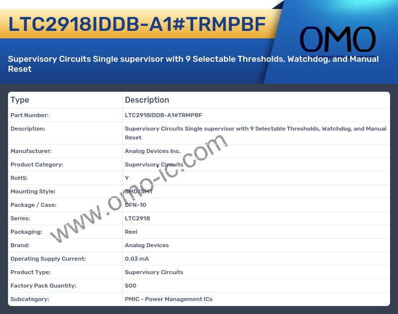 LTC2918IDDB-A1#TRMPBF