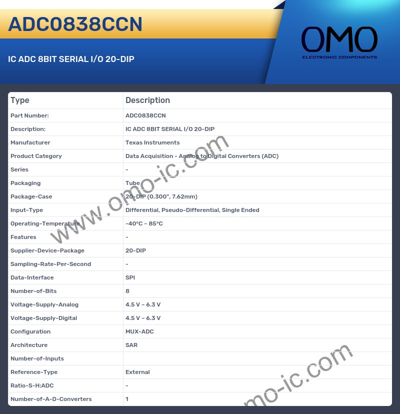 ADC0838CCN