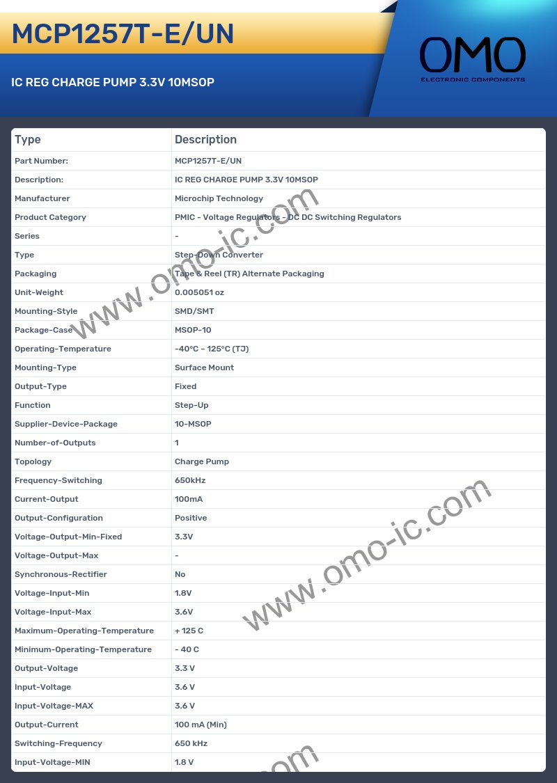 MCP1257T-E/UN