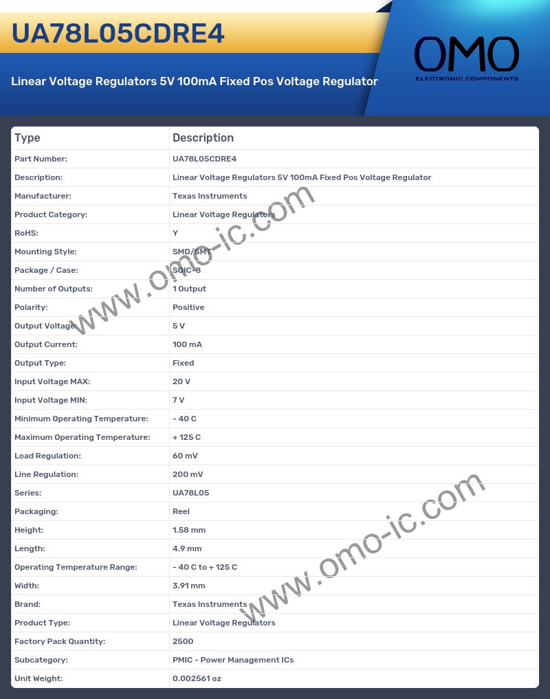 UA78L05CDRE4