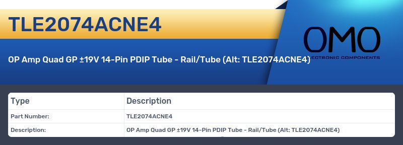 TLE2074ACNE4