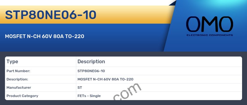 STP80NE06-10