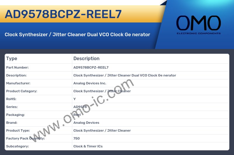 AD9578BCPZ-REEL7