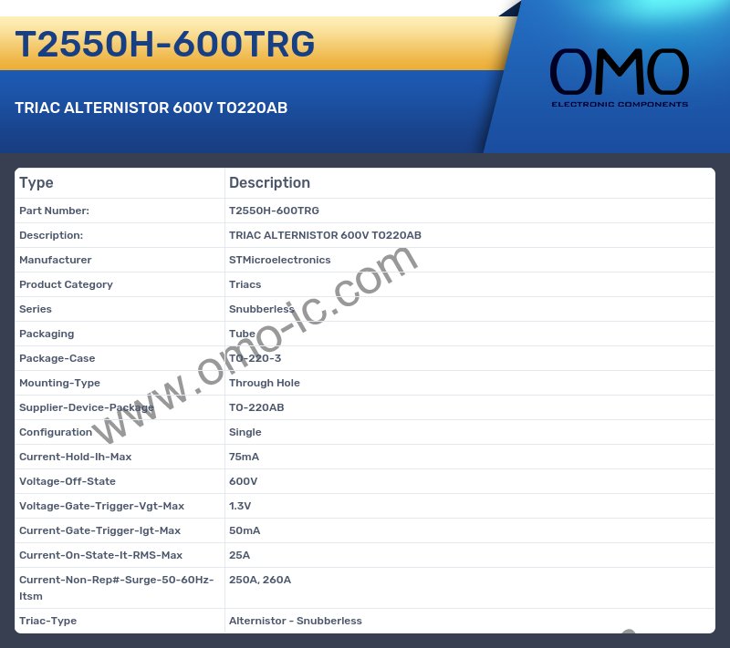 T2550H-600TRG
