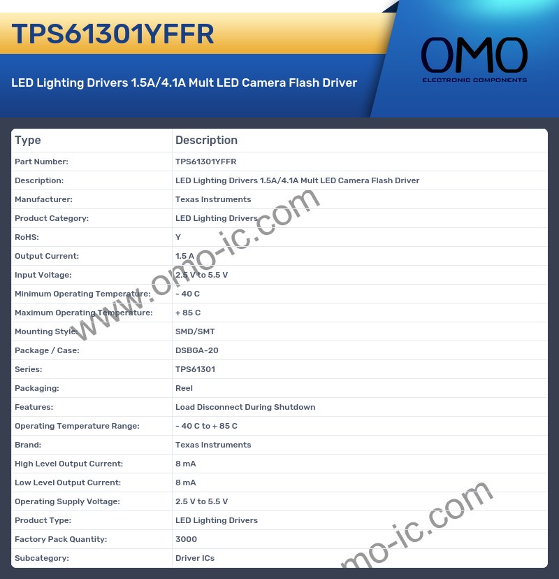 TPS61301YFFR