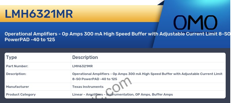 LMH6321MR