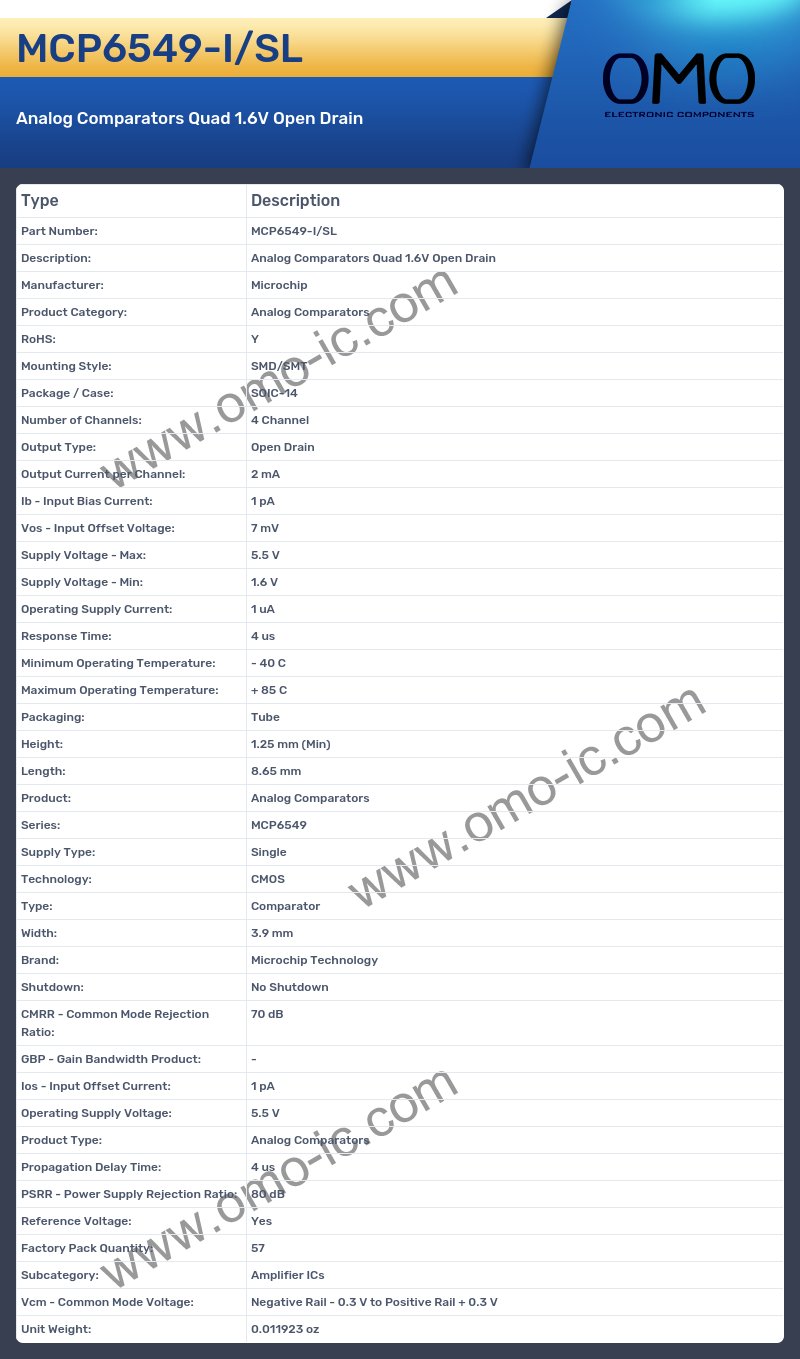 MCP6549-I/SL