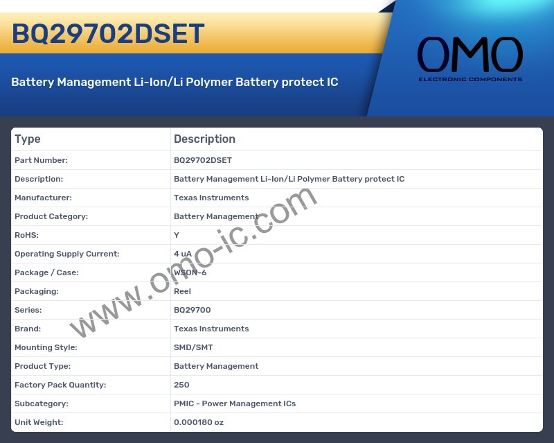 BQ29702DSET