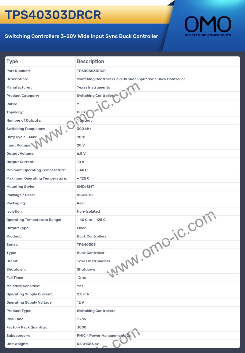 TPS40303DRCR