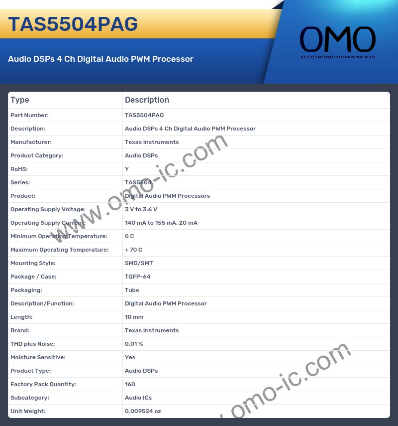 TAS5504PAG