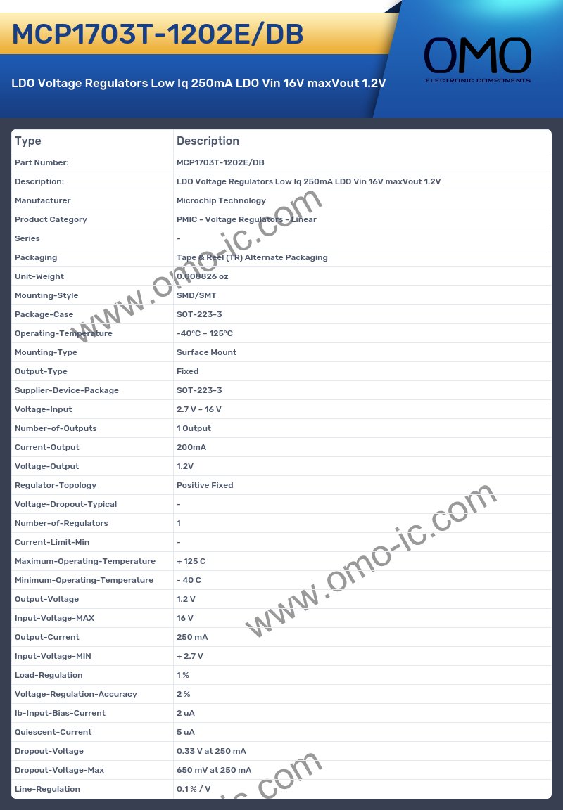 MCP1703T-1202E/DB